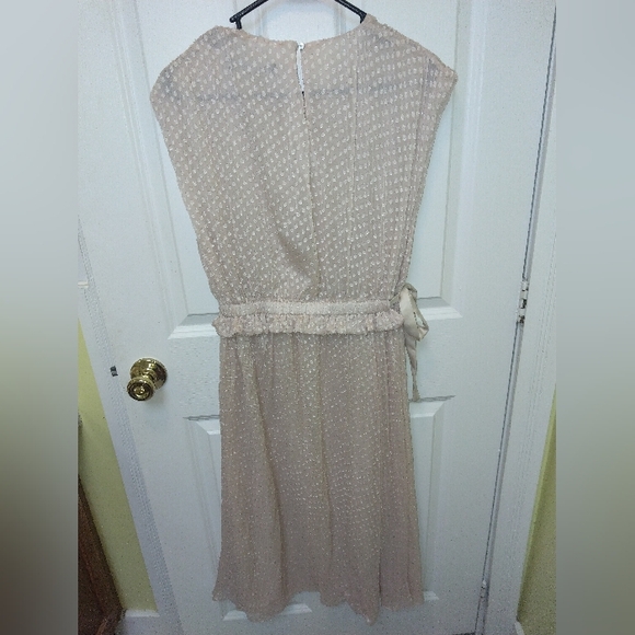 Zara Cream Midi Dress - Picture 11 of 14